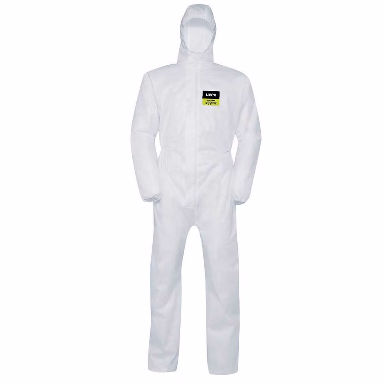 uvex 9817312 uvex unisex Arbeitsoverall   weiß Größe XL