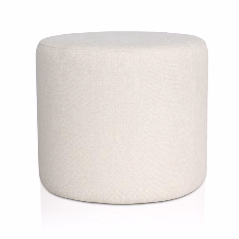 Pouf Ambra 50 cm Crema