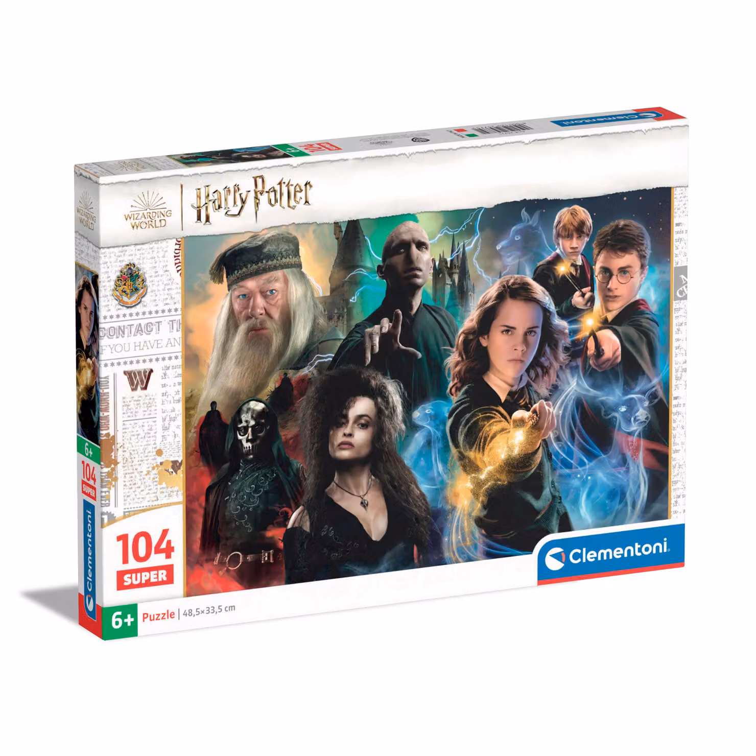 Puzzle Harry Potter personaggi Clementoni 104 pezzi multicolore L: 48,5 cm, P: 33,5 cm – 2