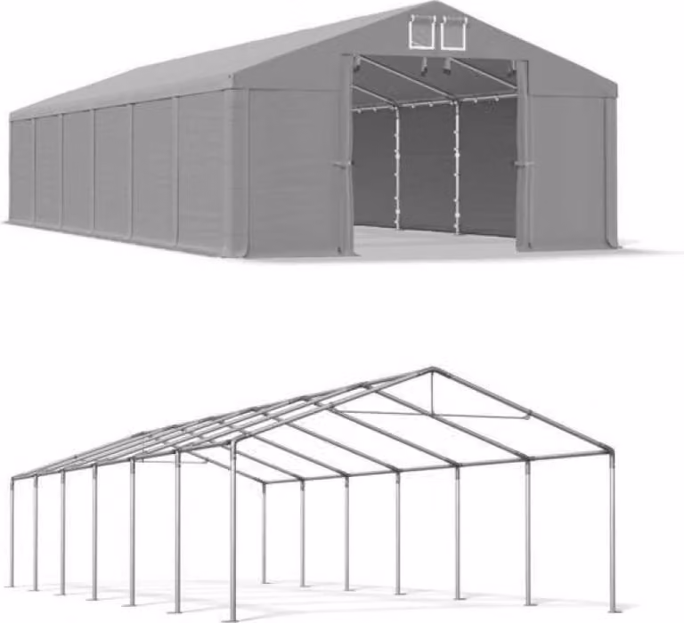 Estate Magazine Tenda 6x12 Grigio SUMMER MSD