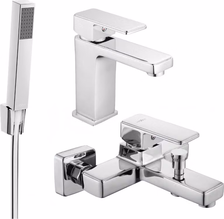 Mexen Cetus R77 set da bagno, cromo - 744303R77-00