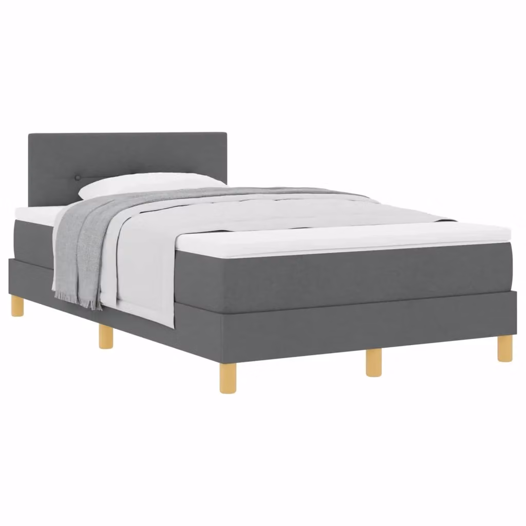 Letto ibrido con struttura imbottita vidaXL Grigio L: 120 cm, P: 200 cm, H: 280 cm – 2