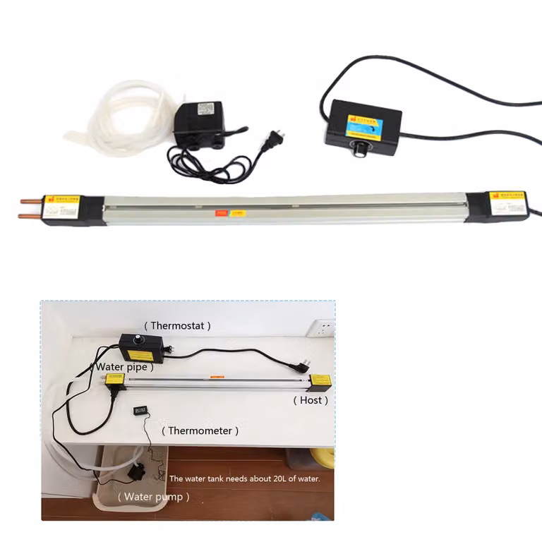 Curvatrice per PVC acrilico a temperatura regolabile, design portatile, potenza 1500W