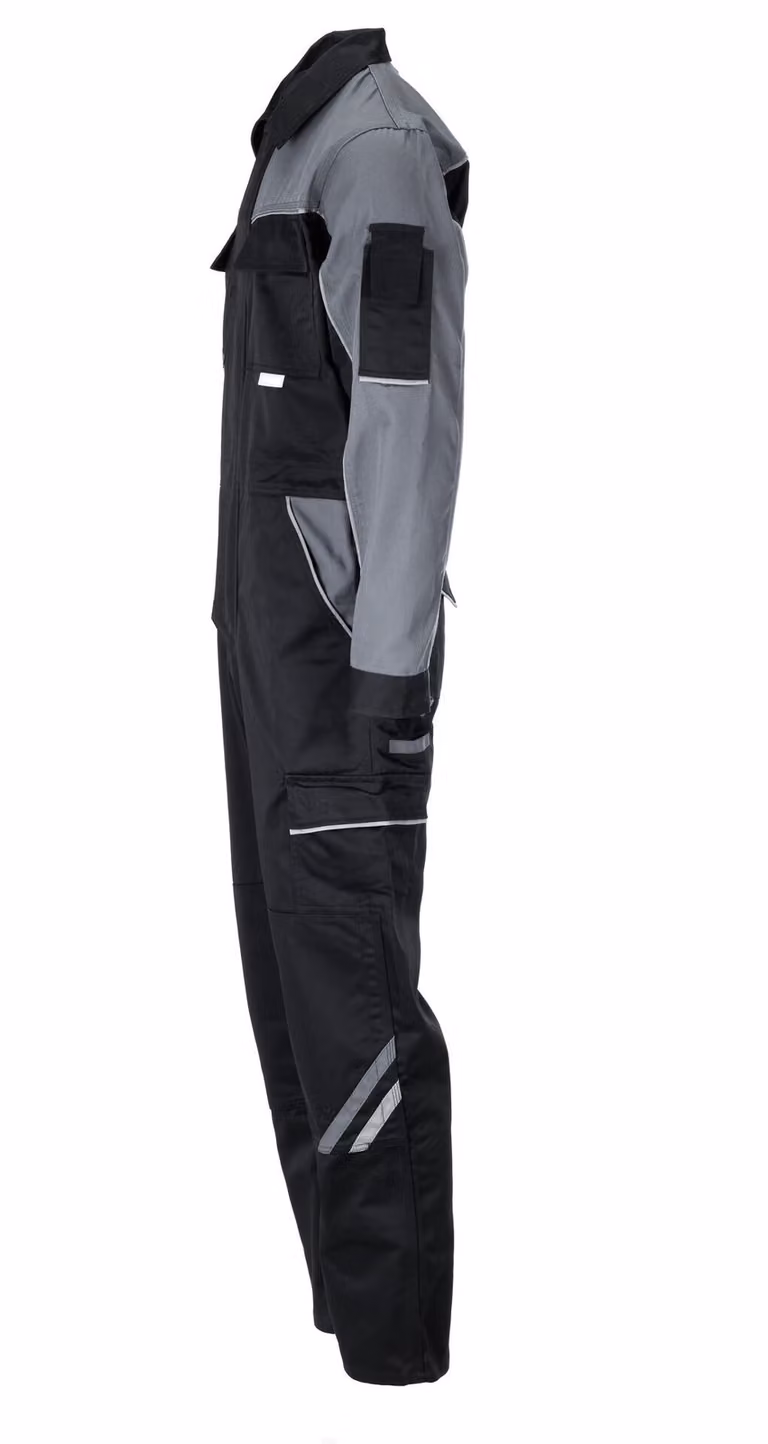 Planam Rallyekombi Highline, taglia 54, colore nero/grigio antracite/zinco