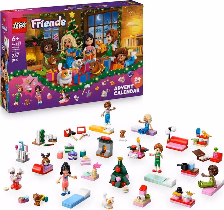 Calendario dell'Avvento LEGO Friends 42668 2025