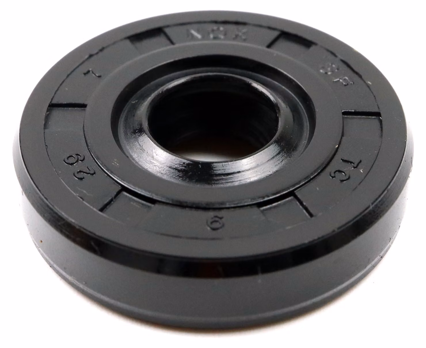 Guarnizione a labbro 9x29x7 mm in NBR 70, conforme alla norma DIN 3760, per motori