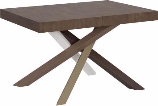 Tavolo allungabile Volantis Itamoby in legno e metallo marrone L/P/H: 130 x 90 x 77 cm (estendibile fino a 234 cm)