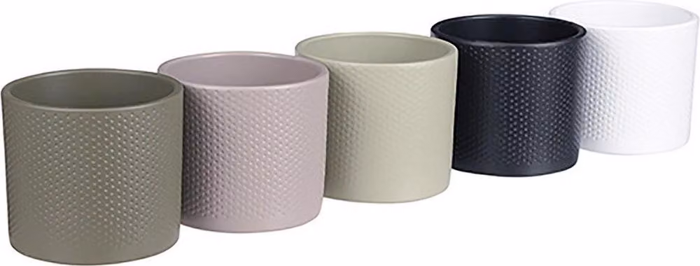 Vaso da fiori in Vetroceramica era colori assortiti ø13,5x12,5cm