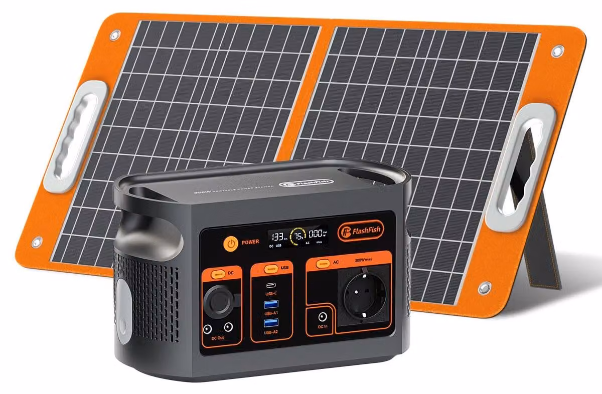 Centralina portatile - Generatore mobile - Alimentatore di emergenza - Generatore solare - Power bank