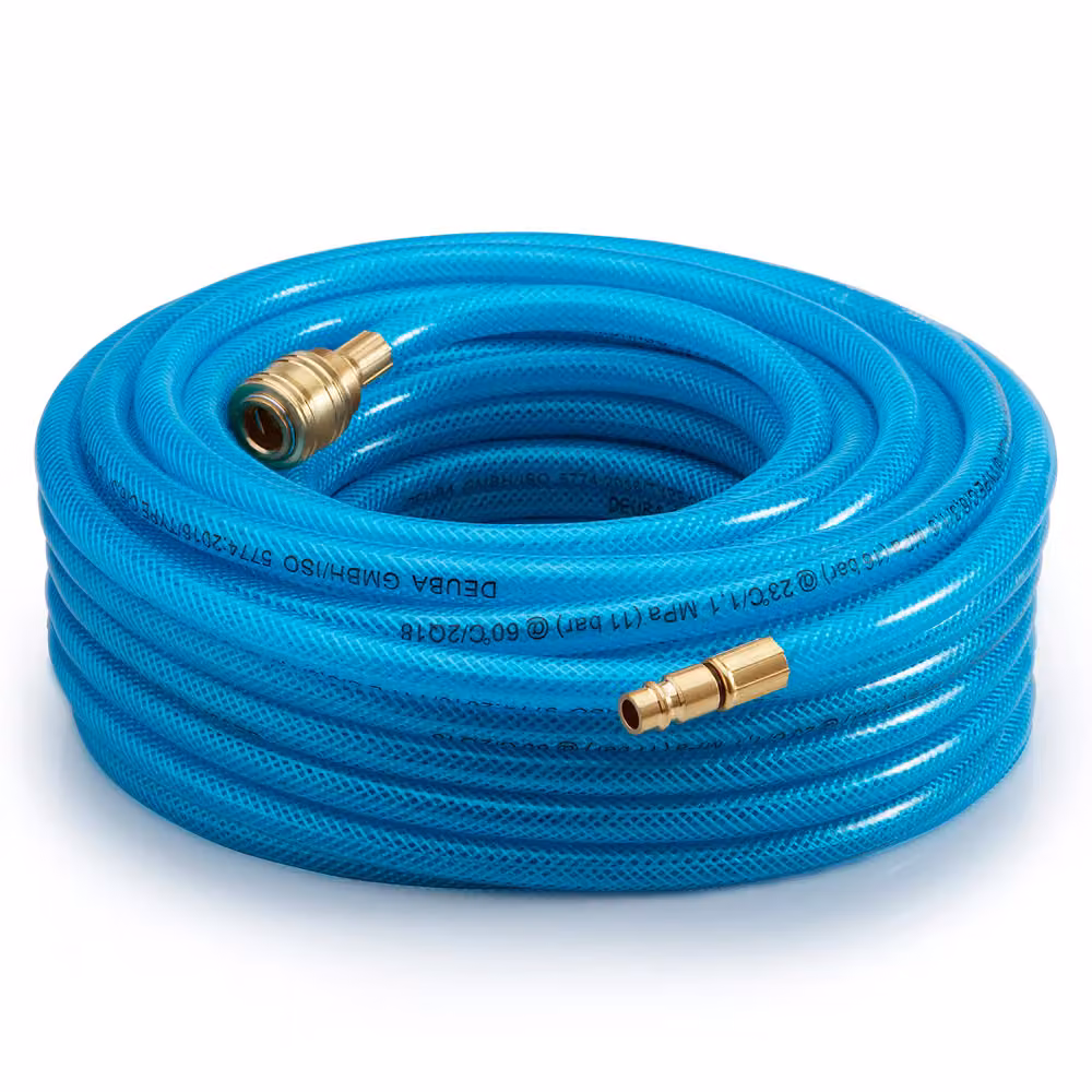 Tubo per aria compressa Monzana da 20 m blu e nero per sega pneumatica – 2
