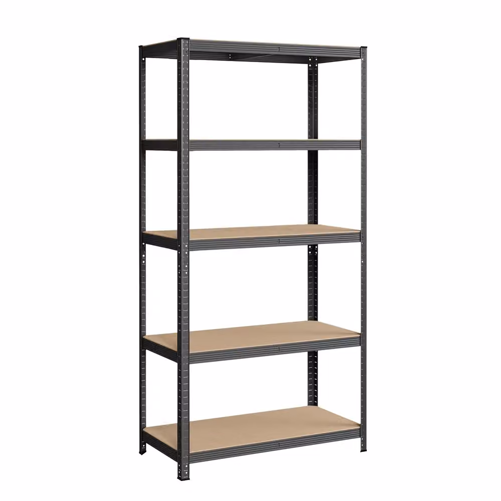 Scaffalatura in Acciaio per Utensili Strumenti in Garage Magazzino, Grigio / 1