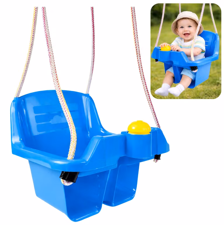 Altalena a secchiello blu per bambini 5237