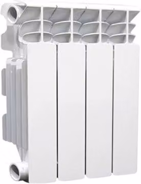 Radiatore in Alluminio Fondital Exclusivo H350 a 10 Elementi Bianco Altezza: 35 cm