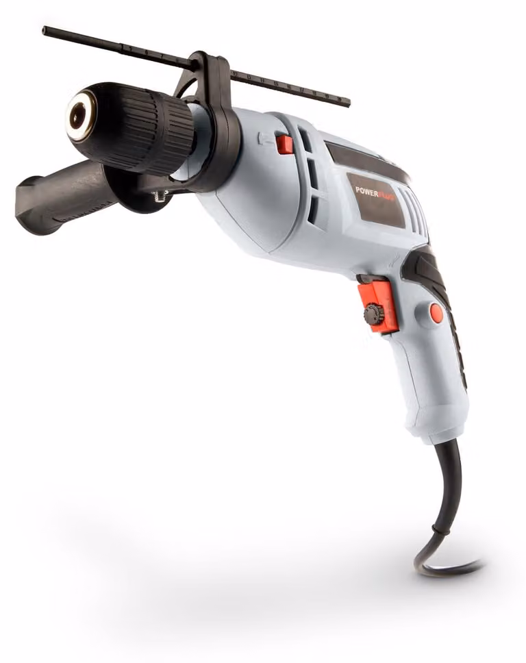 Trapano avvitatore elettrico, 600 W, 2 in 1: per foratura e peratura a percussione