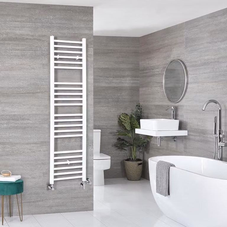 Scaldasalviette Misto Piatto Bianco 1600x400mm 540W - Termoarredo Bagno - Ive