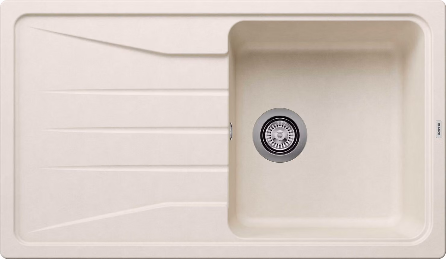 BLANCO SONA 5 S lavello da incasso SILGRANIT bianco fine da 50 cm senza scarico telecomando