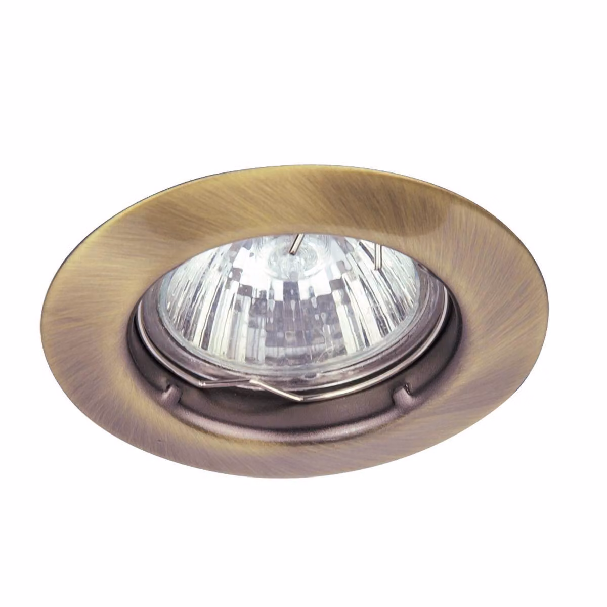 Faretto moderno da incasso relight Ø 80,5 cm color bronzo