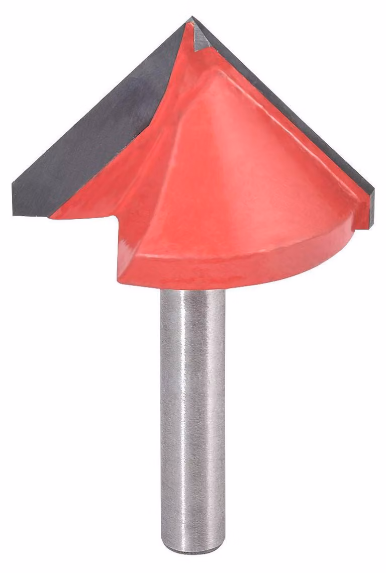 Frese a V, frese in metallo duro per incisione CNC, gambo da 6 mm, angolo di 90 gradi