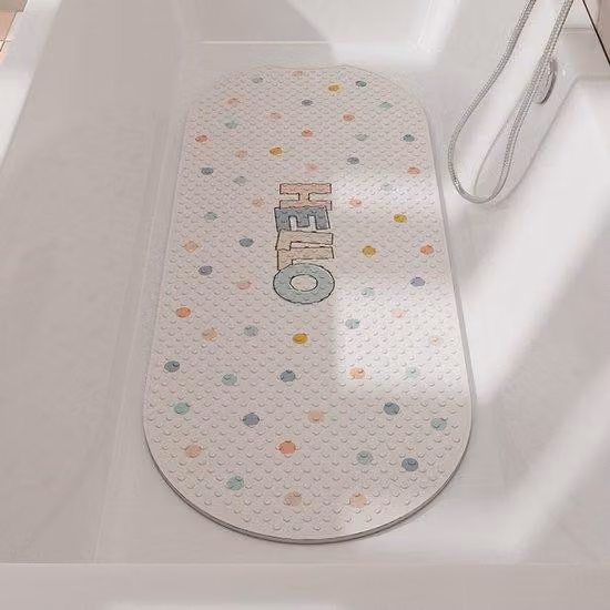 Tappetino da bagno in PVC, 40x100 cm, per bagno e doccia.