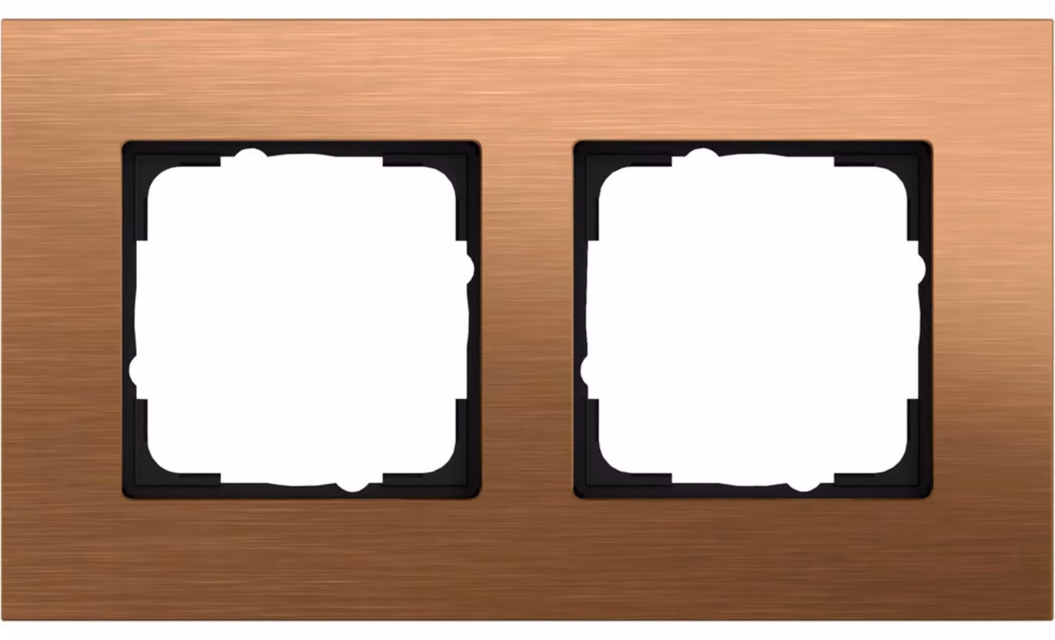 GIRA telaio di copertura 2f Gira Esprit 021238 Bronzo