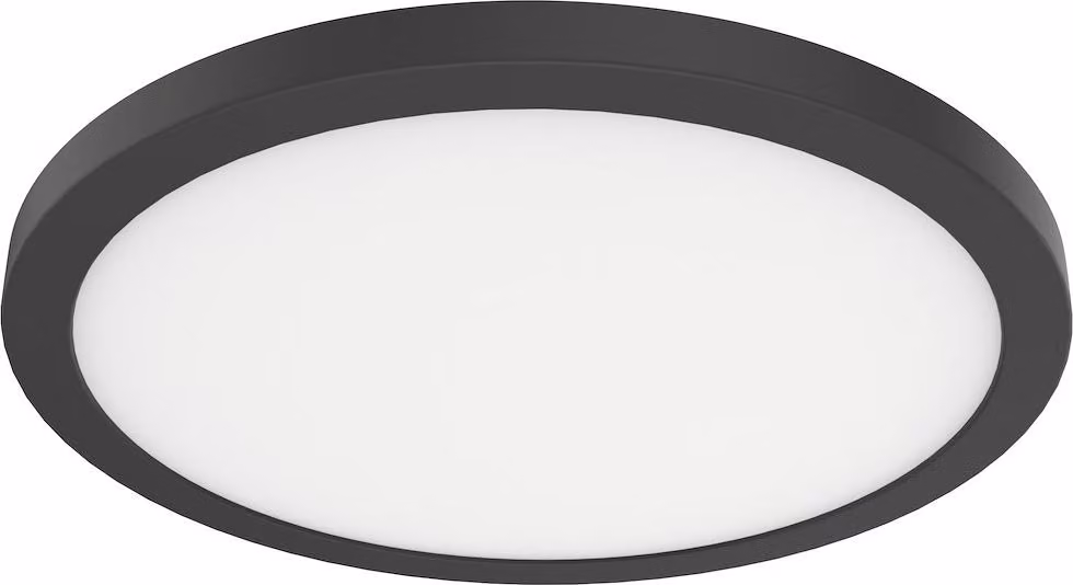 Plafone LED Evora Nero 24W 3000K IP20