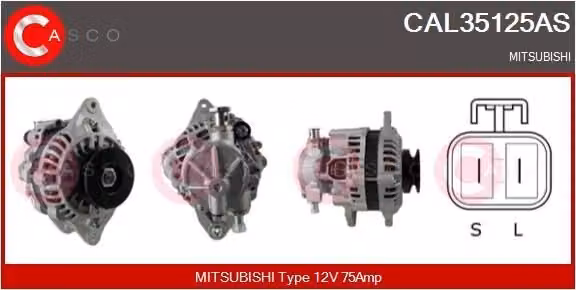 Alternatore 75A