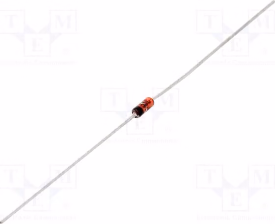 20 diodi: Diodo Zener singolo, modello BZX55C15-TR, diodi Zener a montaggio su circuito stampato, 15V, confezione da rotolo, tipo B, 0,5W