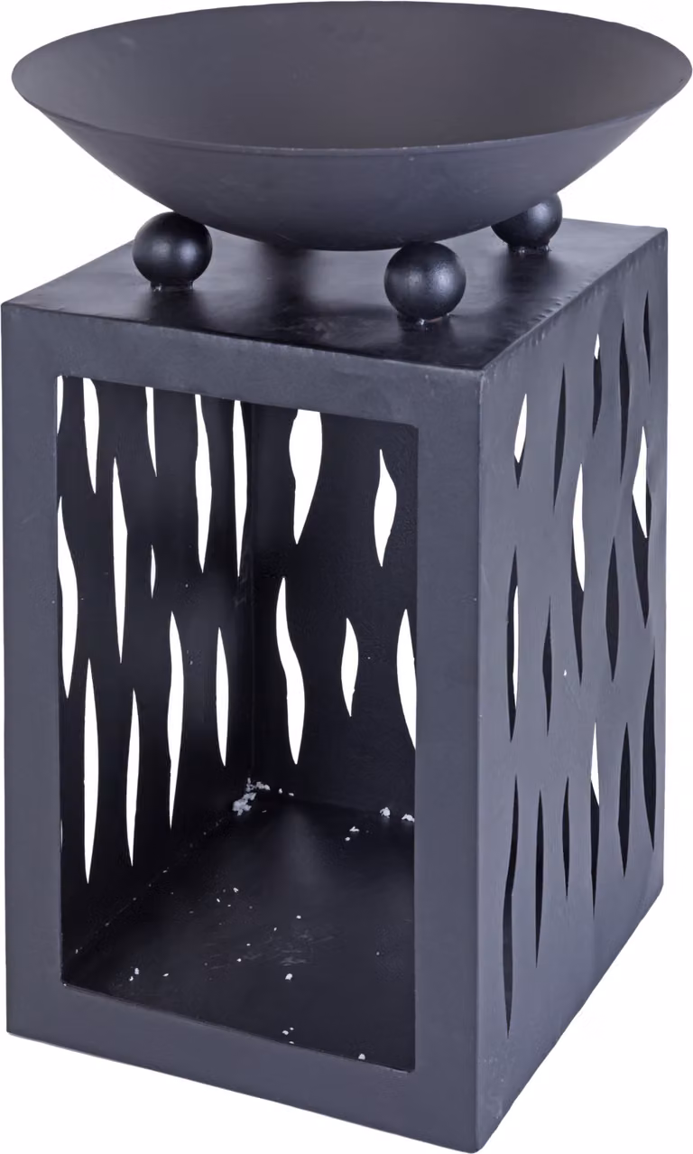 Caminetto da esterno Ambiance, metallo, 65x45 cm, nero
