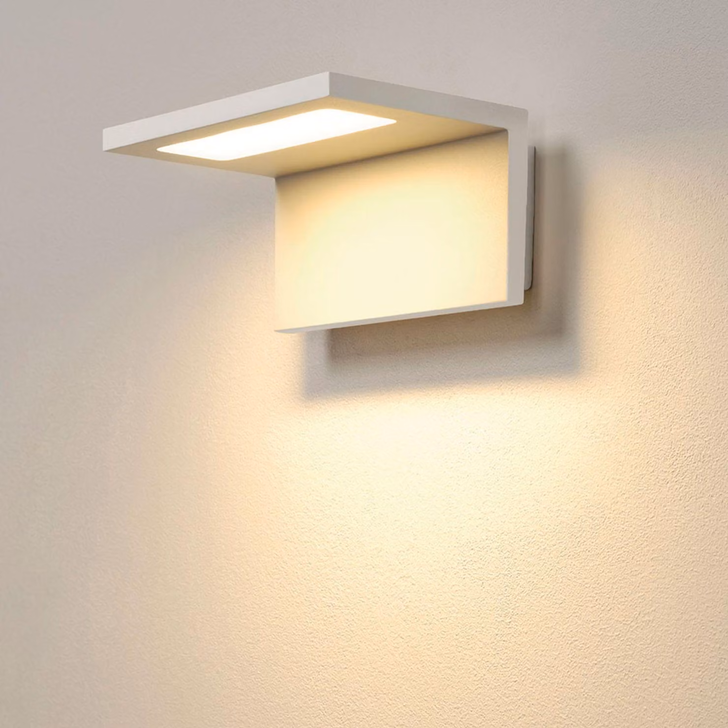 SLV ANGOLUX WALL lampada da parete, bianco, 36 SMD LED, 3000K