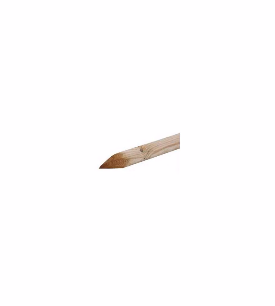 Pircher Palo Tondo in Legno di Conifera Impregnato - Naturale - 60x2000 mm
