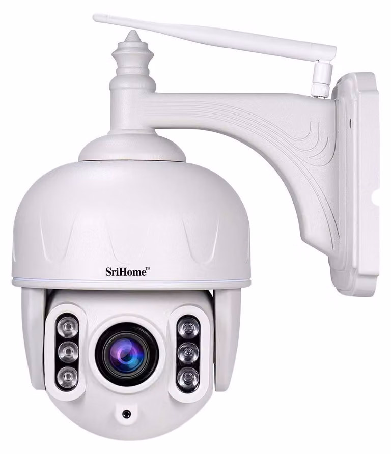 Sricam Italia OBA SH028: Telecamera zoom PTZ ottica 5X con Wi-Fi, punto di accesso (hotspot) e connessione wireless