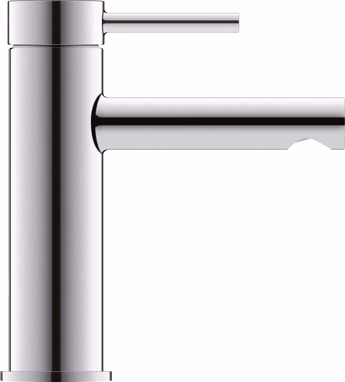 Duravit Circle Mitigeur monocommandé pour lavabo M FreshStart, sans garniture découlement, saillie 117 mm, chrome, CE1021002010, CE1021002010