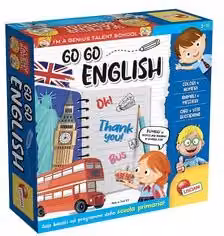 Gioco educativo Go Go English I'M A GENIUS Lisciani per bambini dai 5 ai 10 anni multicolore