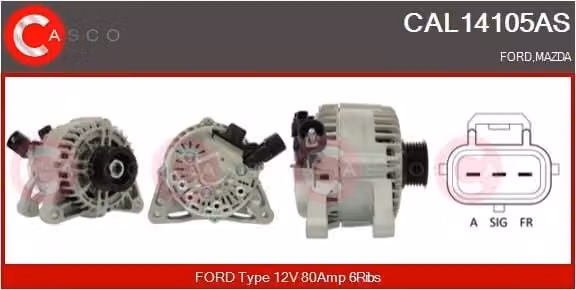 Alternatore 80A