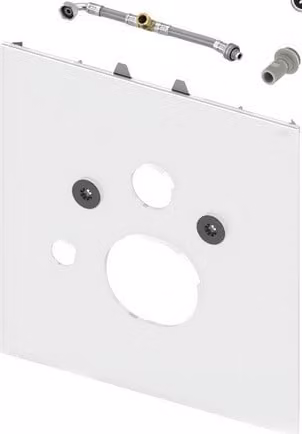 TECElux WC-Glasplatte für Dusch-WC Aquaclean Sela Glas weiß