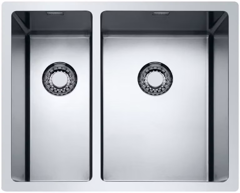 Corno Piu PFU11, lavello, acciaio inox, vasca destra