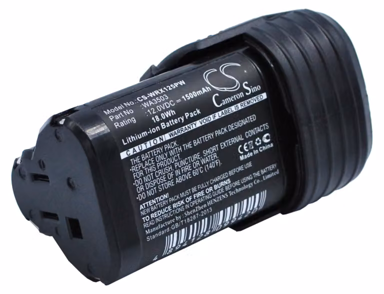 TECHTEK Batteria compatibile con [Worx] H3 WX382, H3 WX382.1, H3 WX382.2, H3 WX382.3, H3 WX382.4, H3 WX382.5, H3 WX382.6, H3 WX382.7, WU127, WU181, W