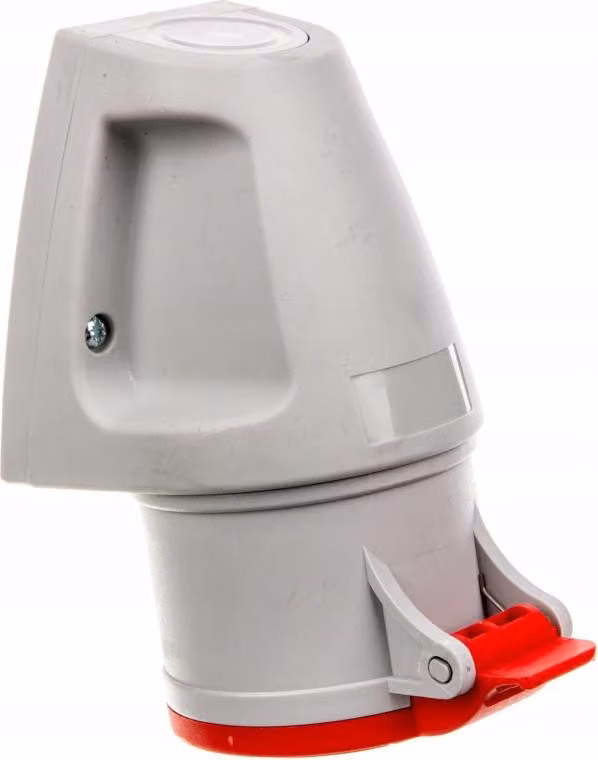 ELEKTROMET | Presa Mini 32A 400V - Rosso/Grigia - IP44 - Alta Sicurezza - Struttura Resistente