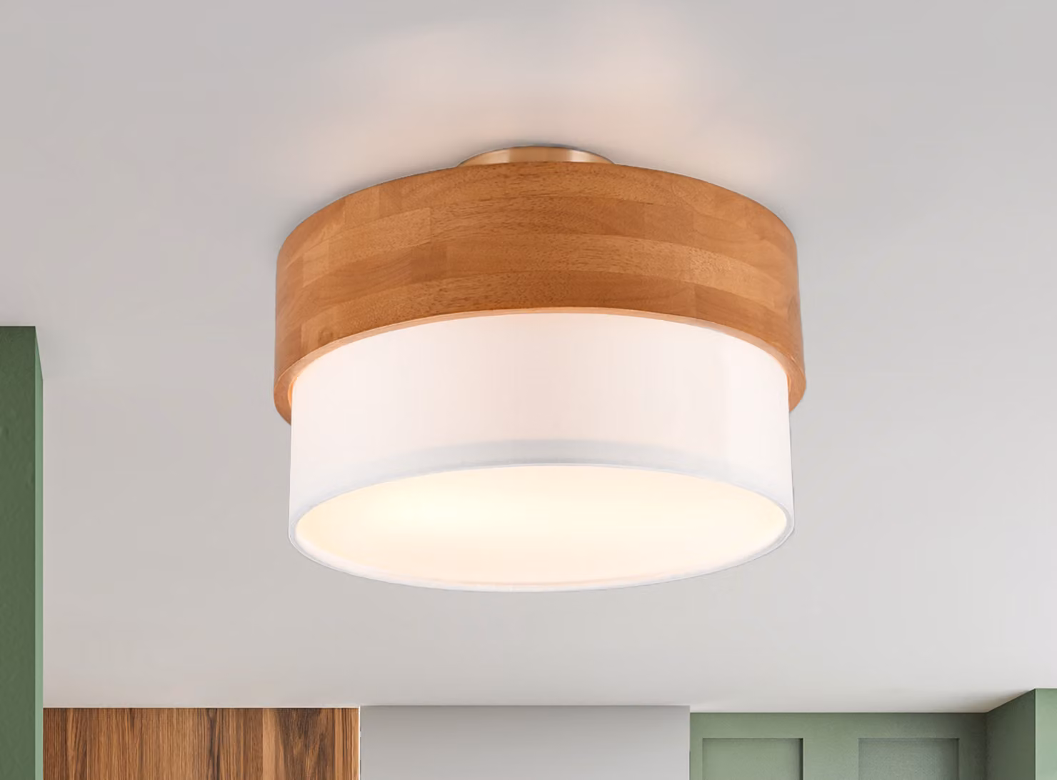 Plafond lampada da soffitto moderna SEASONS argento Trio 611500201