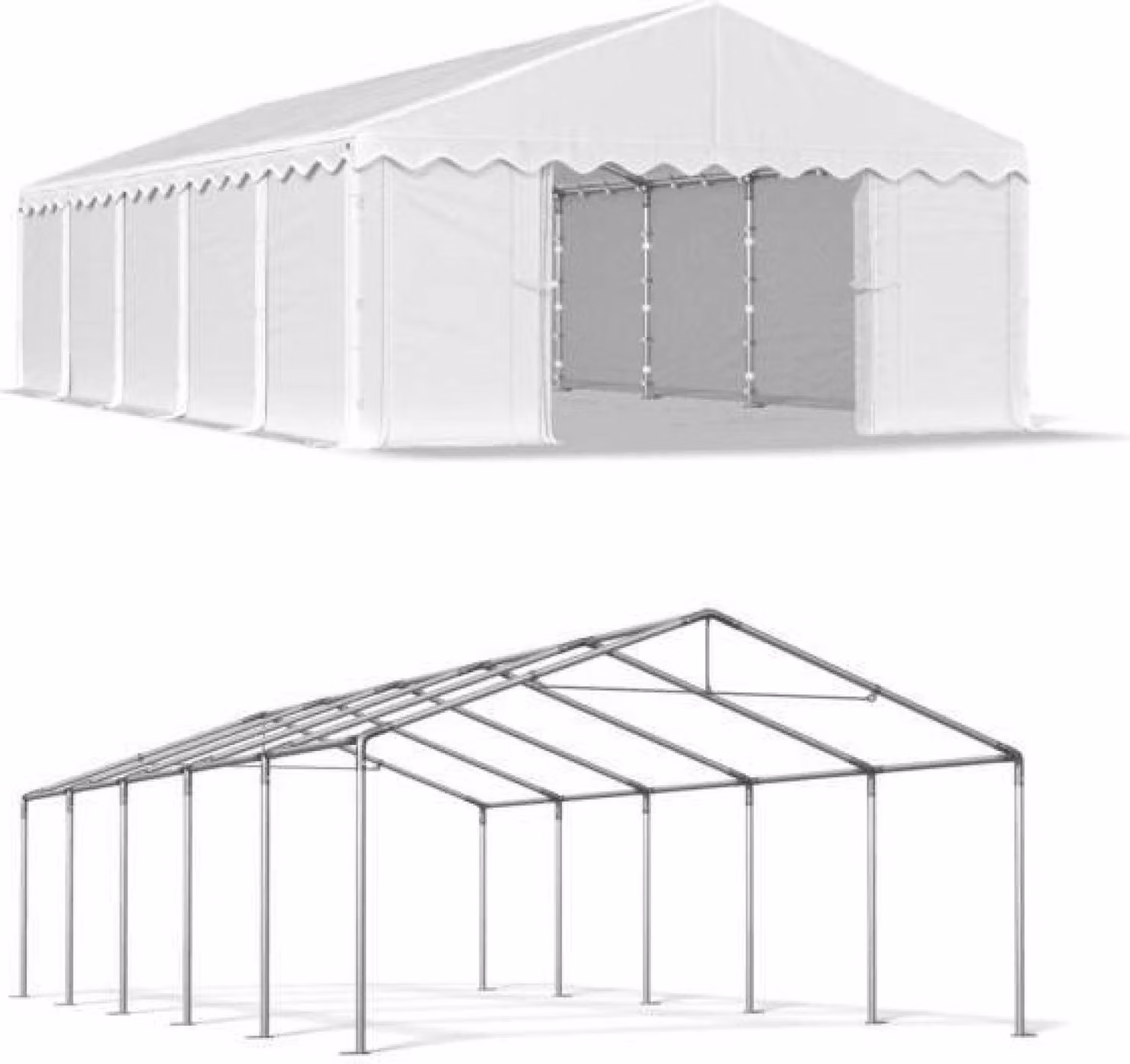 Estate Magazine Tenda 3x10 Bianco SUMMER MPE