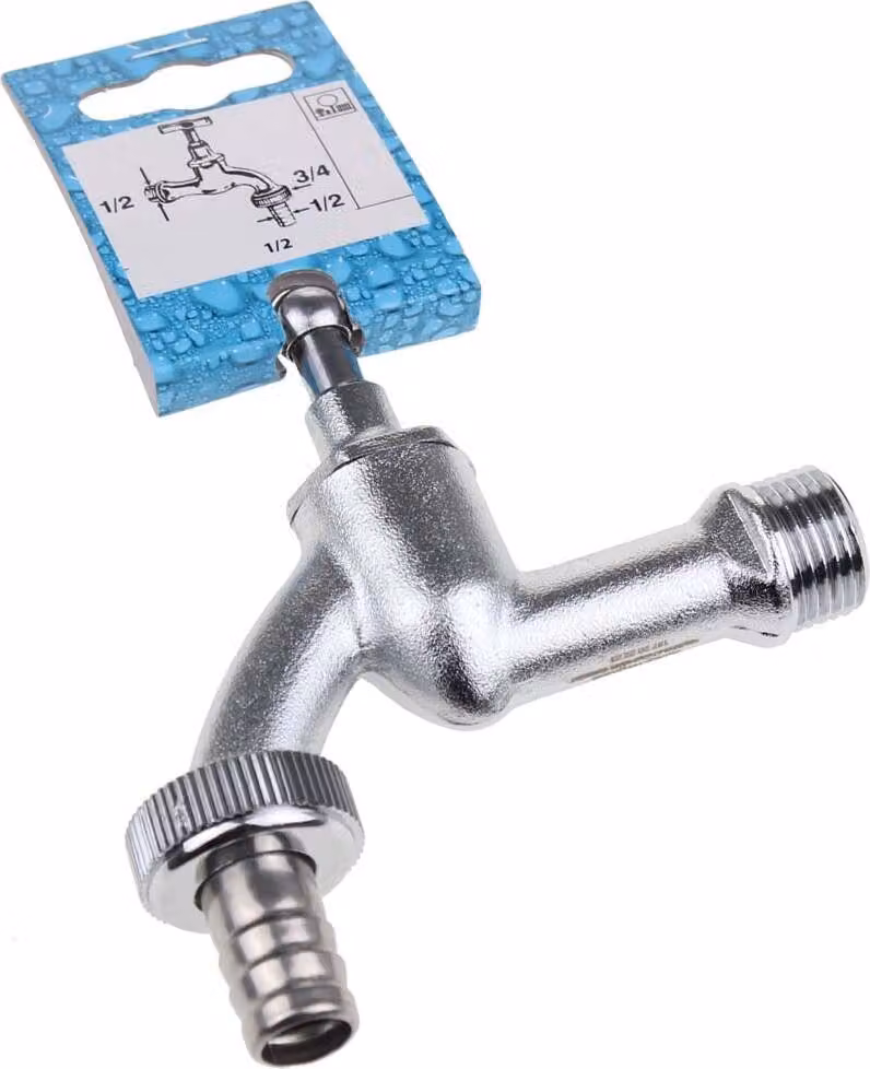 Valvola di uscita cromata opaca 1/2"