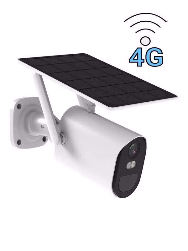 Telecamera solare RobiCam Bullet, 4G, batteria ad alta capacità, pannello solare