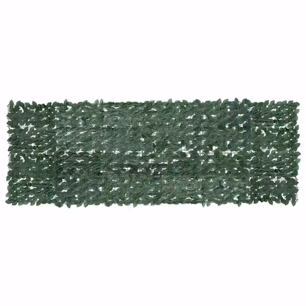 vidaXL Paravento da Balcone con Siepe Artificiale Verde, L 300 cm x H 100 cm