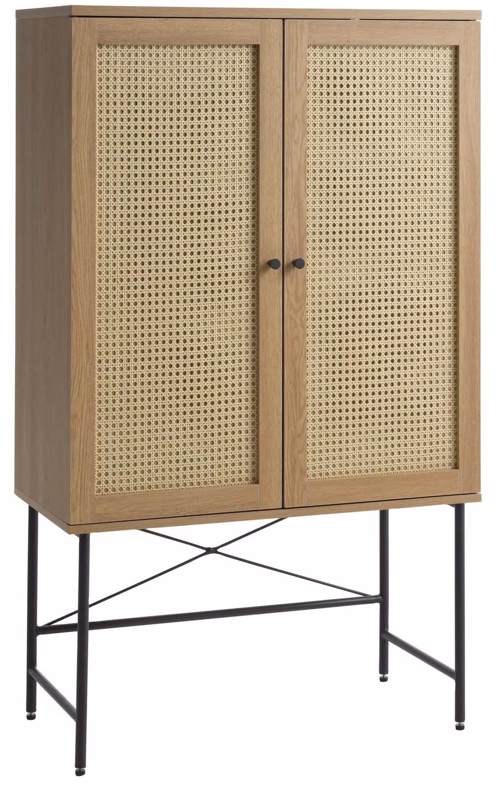 Selsey Mogest - Mobile contenitore alto, 2 ante, beige, 80 cm