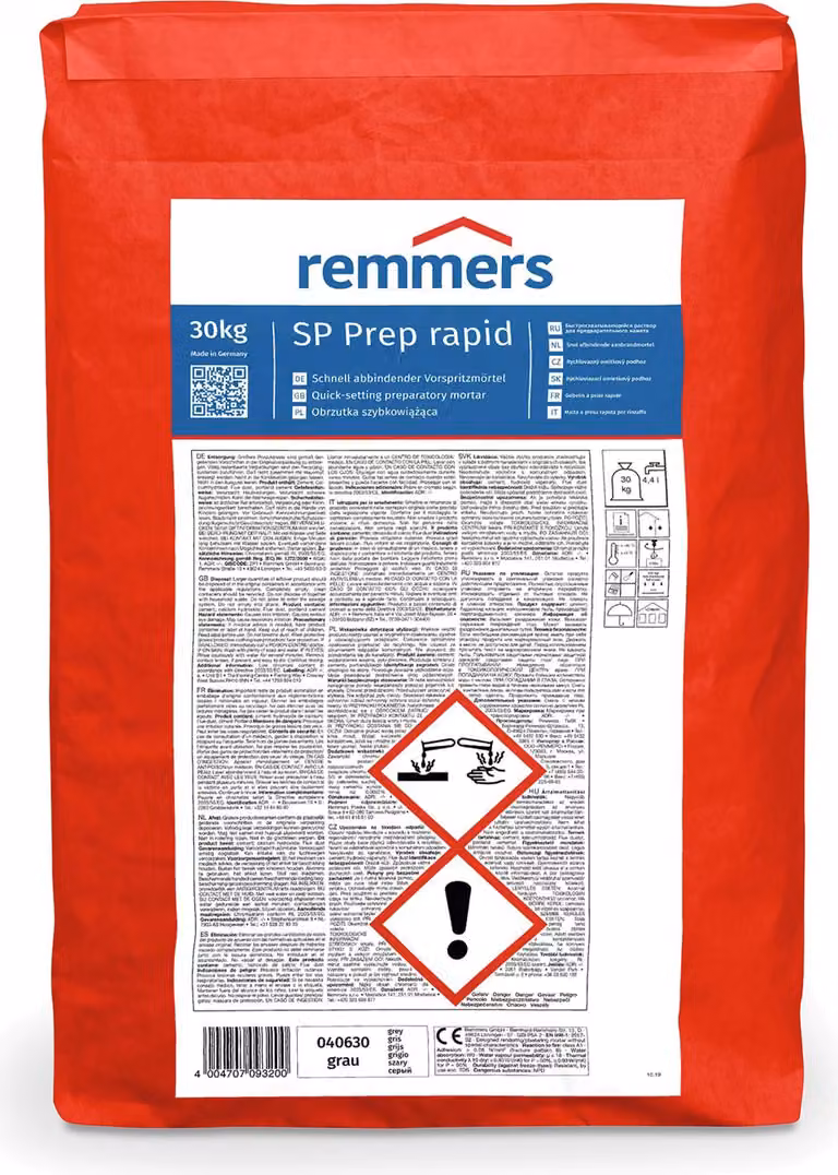 Remmers Vorspritzmörtel schnell SP Prep rapid 30kg