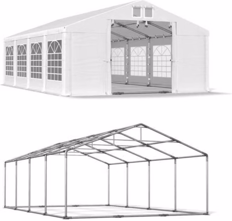 Tenda estiva 6x8 Bianco SUMMER PLUS ISD