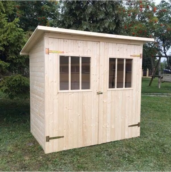 Casa da giardino in abete rosso PYRETHRE 216x266 cm H. 235 cm MDLT A scelta: Senza pavimento,