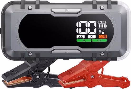 Generatore di emergenza per auto - Batteria di avviamento da 12 V - Generatore di emergenza a ricarica manuale