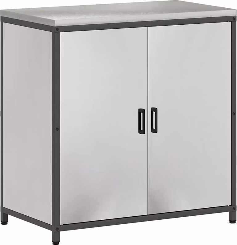 Stoccaggio in cucina HATTEM Argento 90 x 50 x 92 cm Acciaio