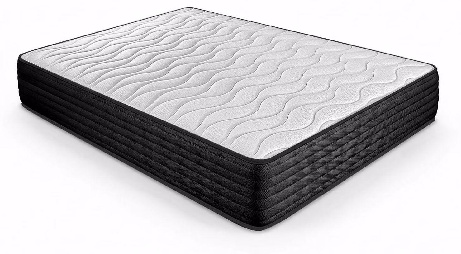 Materassi in memory foam 105x190 cm, materassi a due facce, altezza 25 cm, supporto medio-rigido